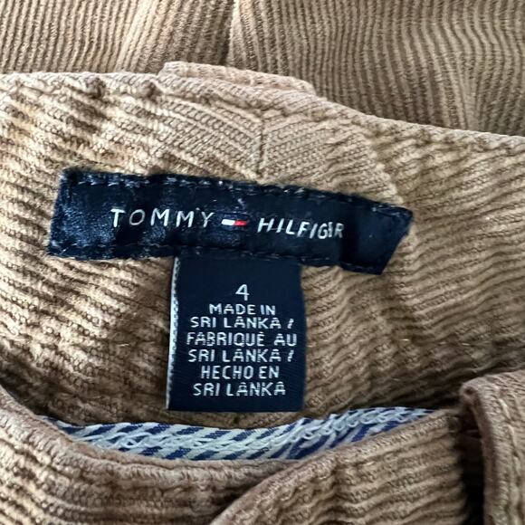 Tommy Hilfiger Womens Corduroy Pants 4 Mid Rise Straight Leg Y2K Retro Western - Picture 2 of 10